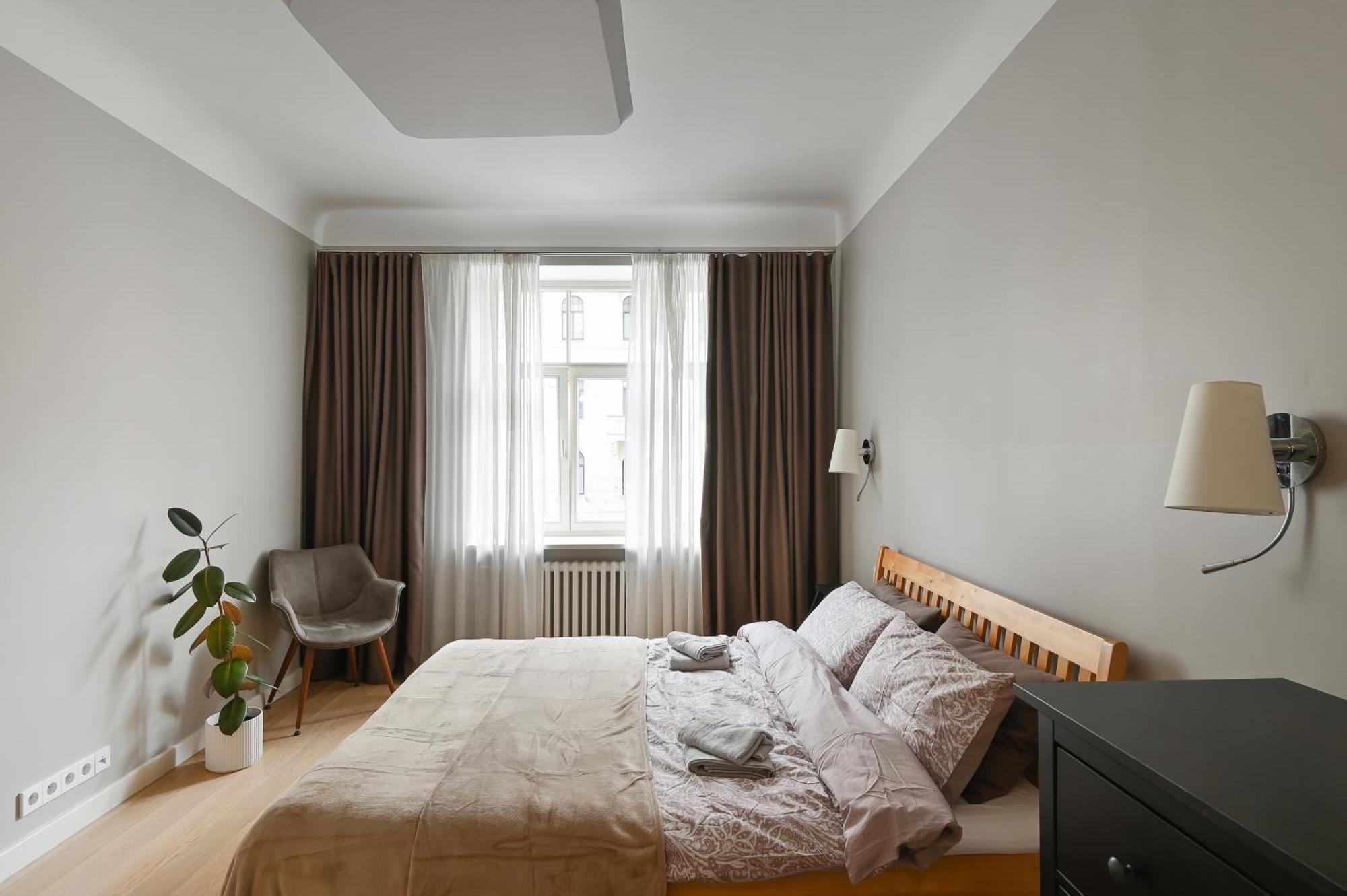 Modern 2-Bdrm Centre Apartment リガ エクステリア 写真