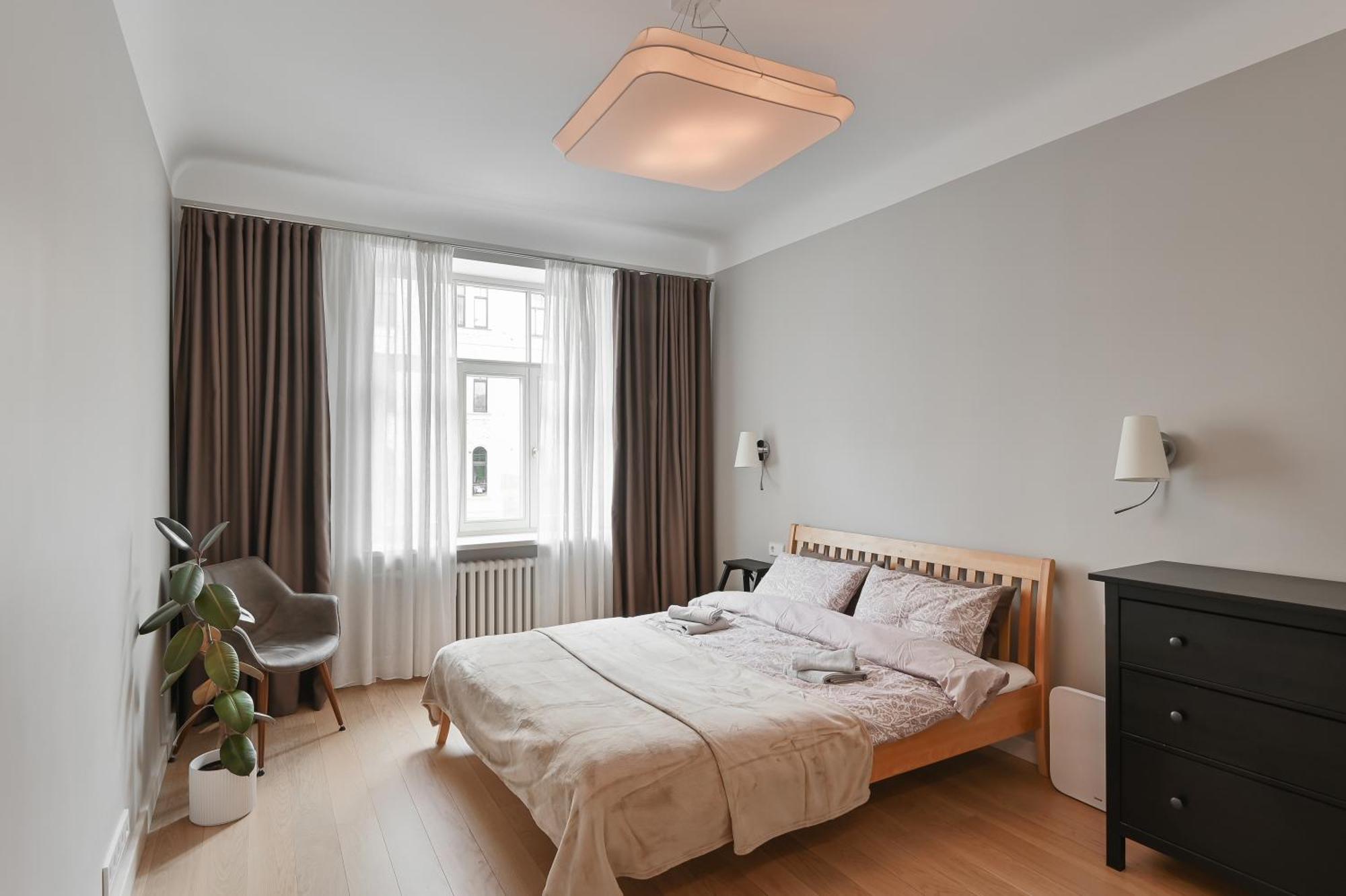 Modern 2-Bdrm Centre Apartment リガ エクステリア 写真